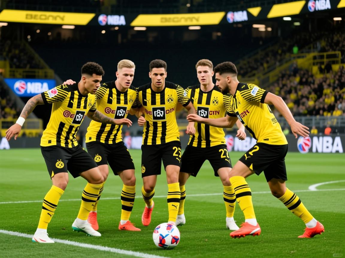 多特蒙德边锋团队配合完美，攻守兼备  第2张