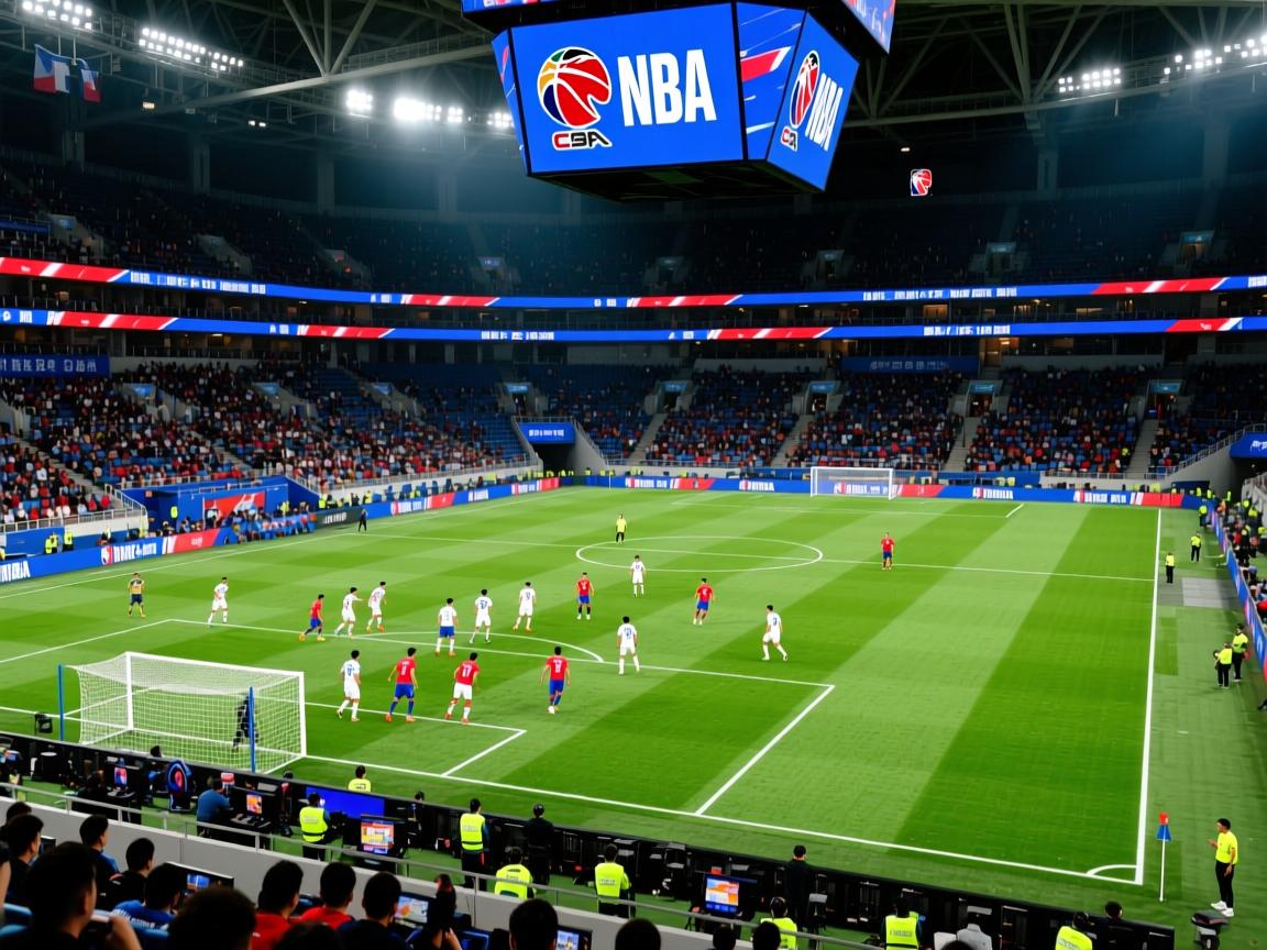 足球比赛盛况空前，球员们拼尽全力  第1张