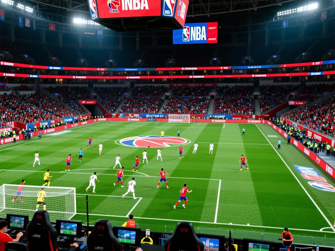 足球比赛盛况空前，球员们拼尽全力  第2张