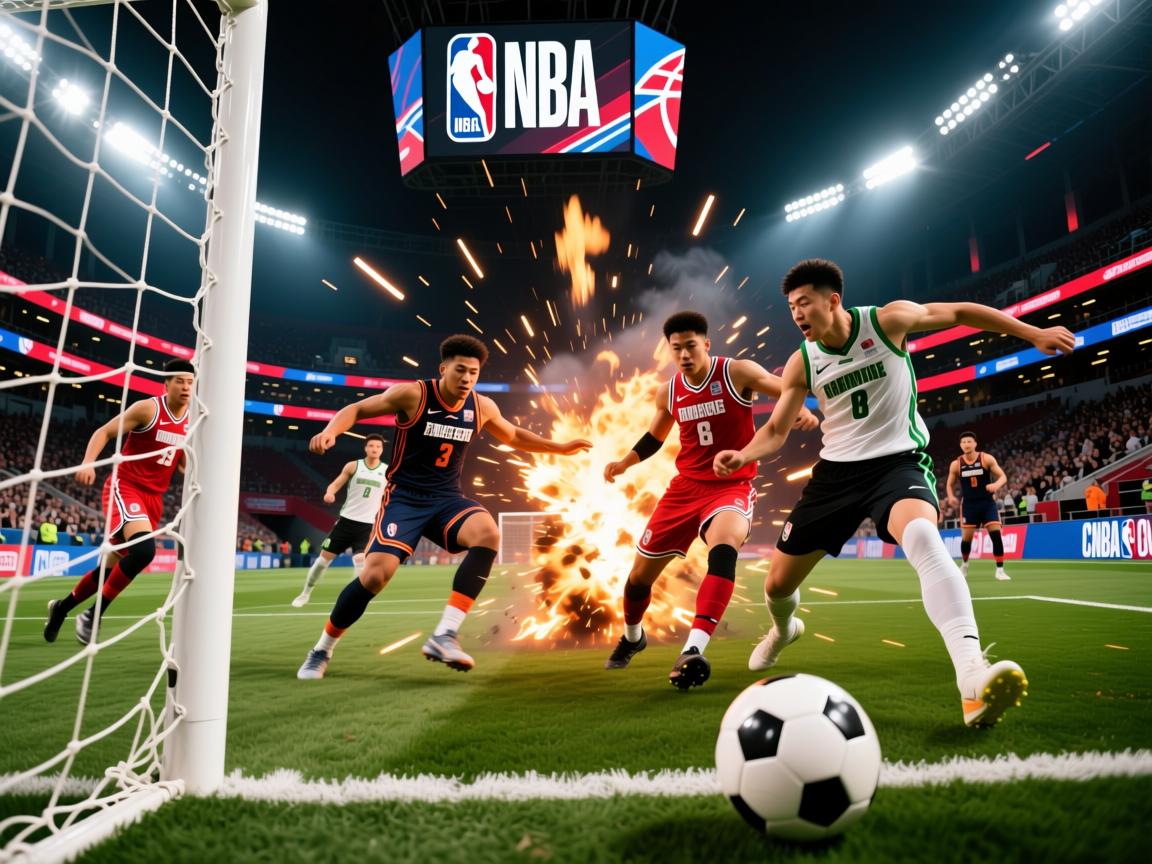 激情碰撞足球赛场，球员们全力以赴争夺荣耀  第2张