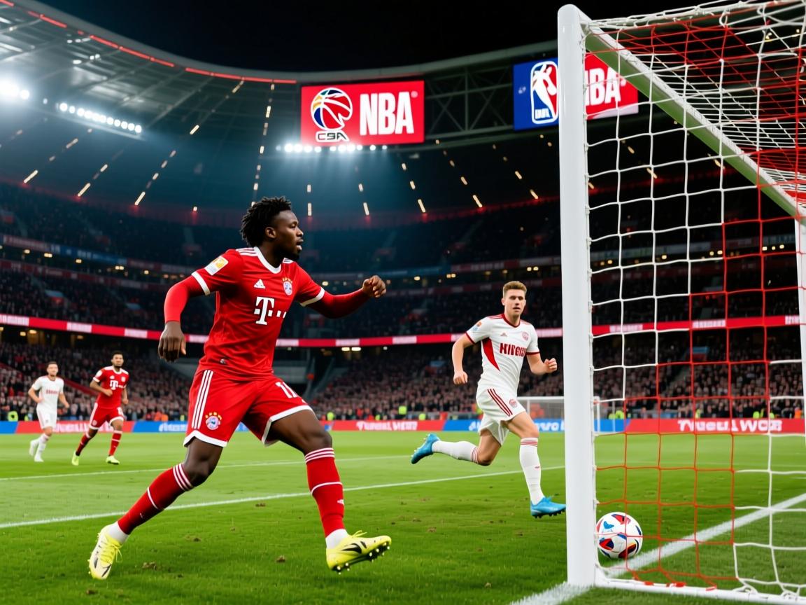 拜仁慕尼黑客场战平尼斯，科曼破门帮助球队保持不败  第2张