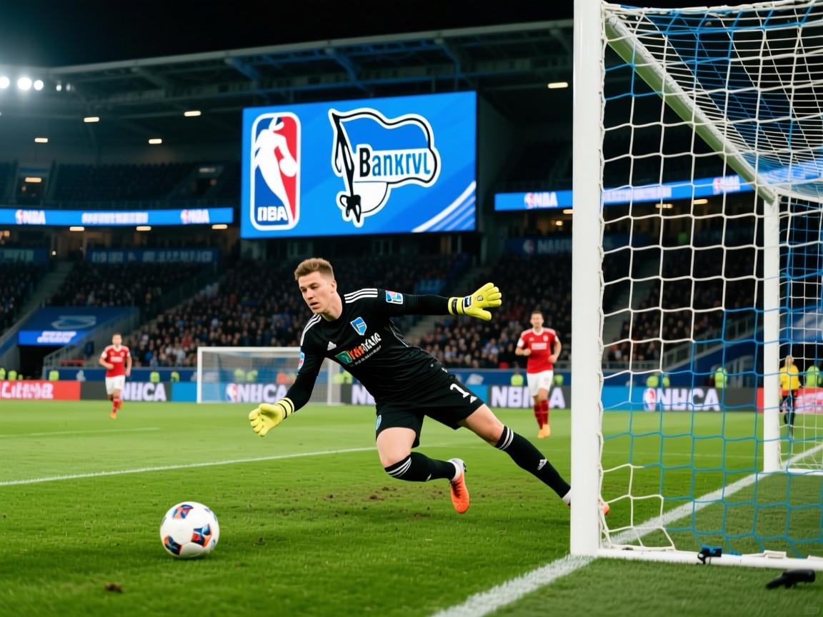 柏林赫塔门将扑出点球，为球队挽回颜面  第3张