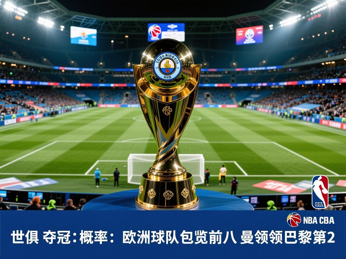 世俱杯夺冠概率：欧洲球队包揽前八 曼城领跑巴黎第2
