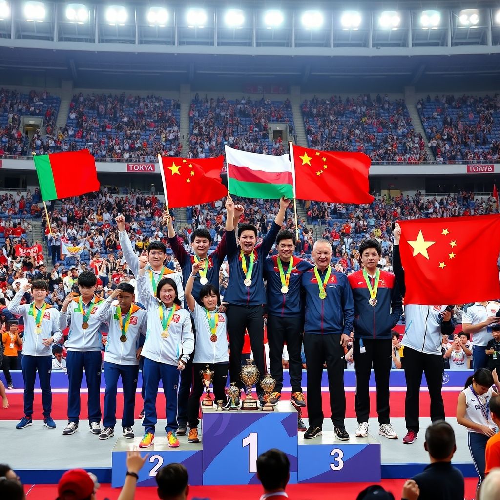 开运体育网站-日本东京亚运会综述：中国获得58金27银17铜居第一